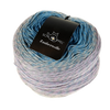 Ball of yarn with a 'Schoppel Zauberwolle' label on a white background