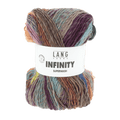 Lang Yarns Knitting Pattern ca 39 x 200 cm - 4 balls / ETERNAL RADIANCE 1164.0003 EARLA Scarf Pattern Bundle in Infinity by LANGYARNS | Punto 100-001