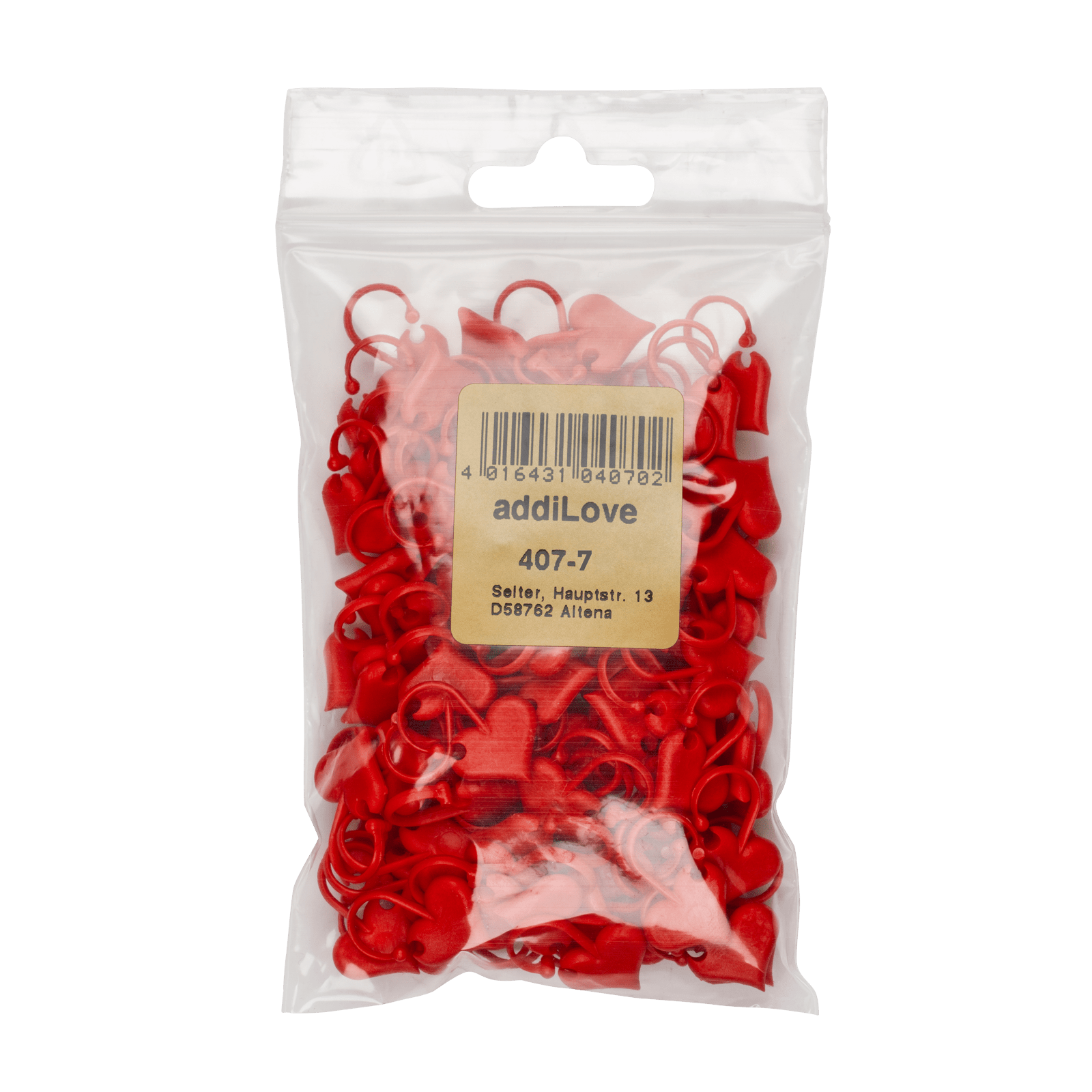 Addi Knitting Needles Addi | addiLove | Stitch Markers | 100 pack | 407-7