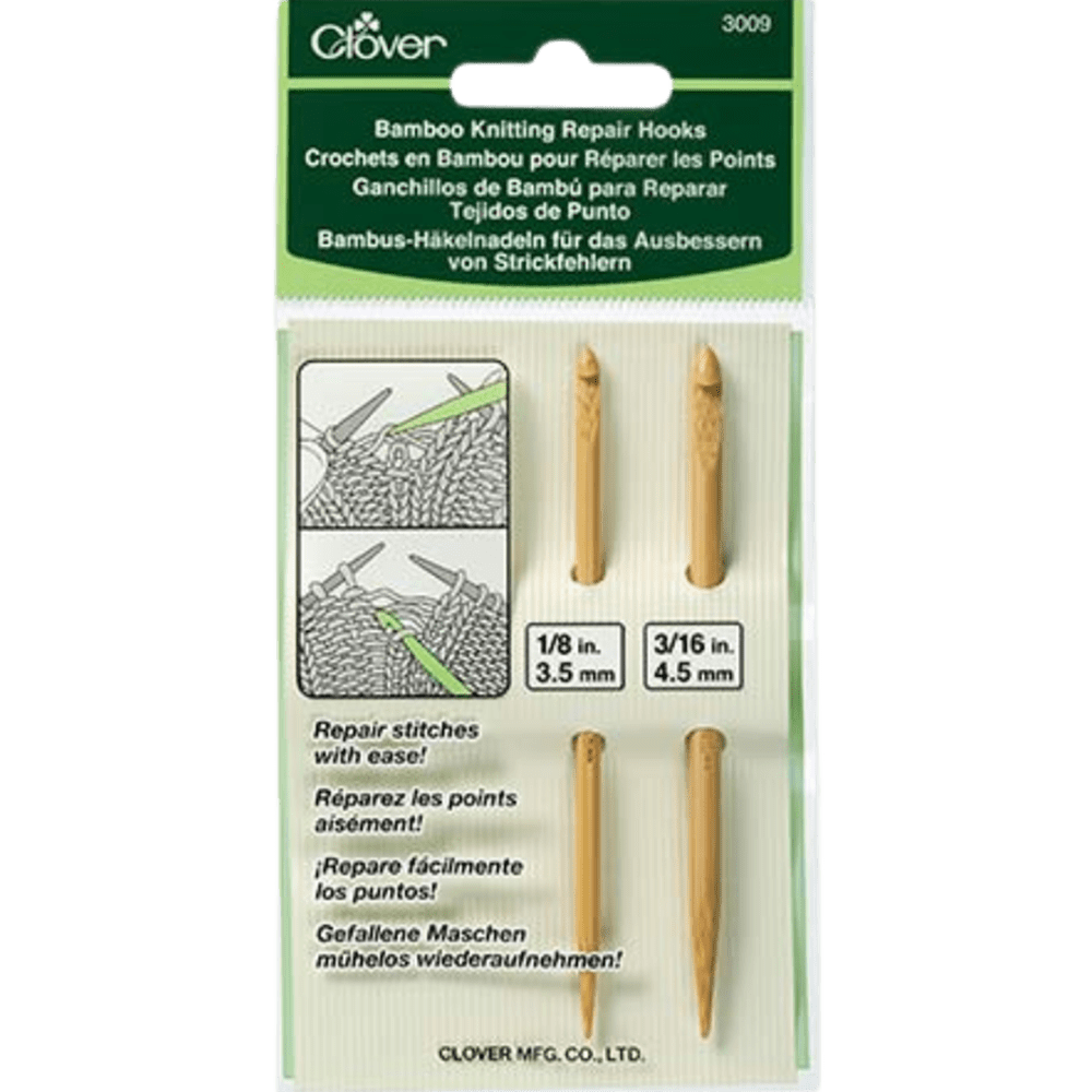 Clover Clover | Bamboo Knitting Repair Hooks