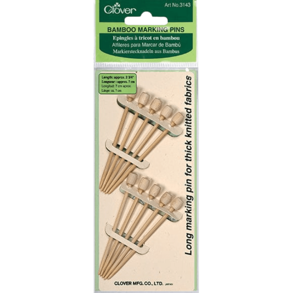 Clover Clover | Bamboo Marking Pins