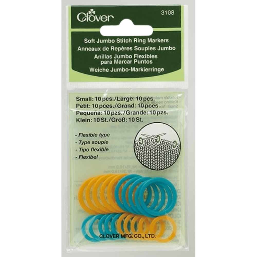 Clover Clover | Jumbo Soft Stitch Ring Markers