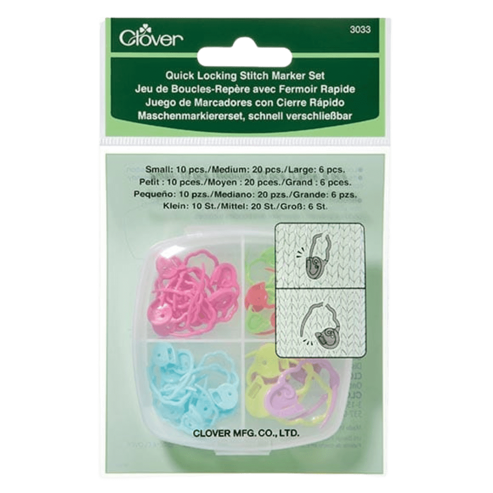 Clover Clover | Quick Locking Stitch Marker Set