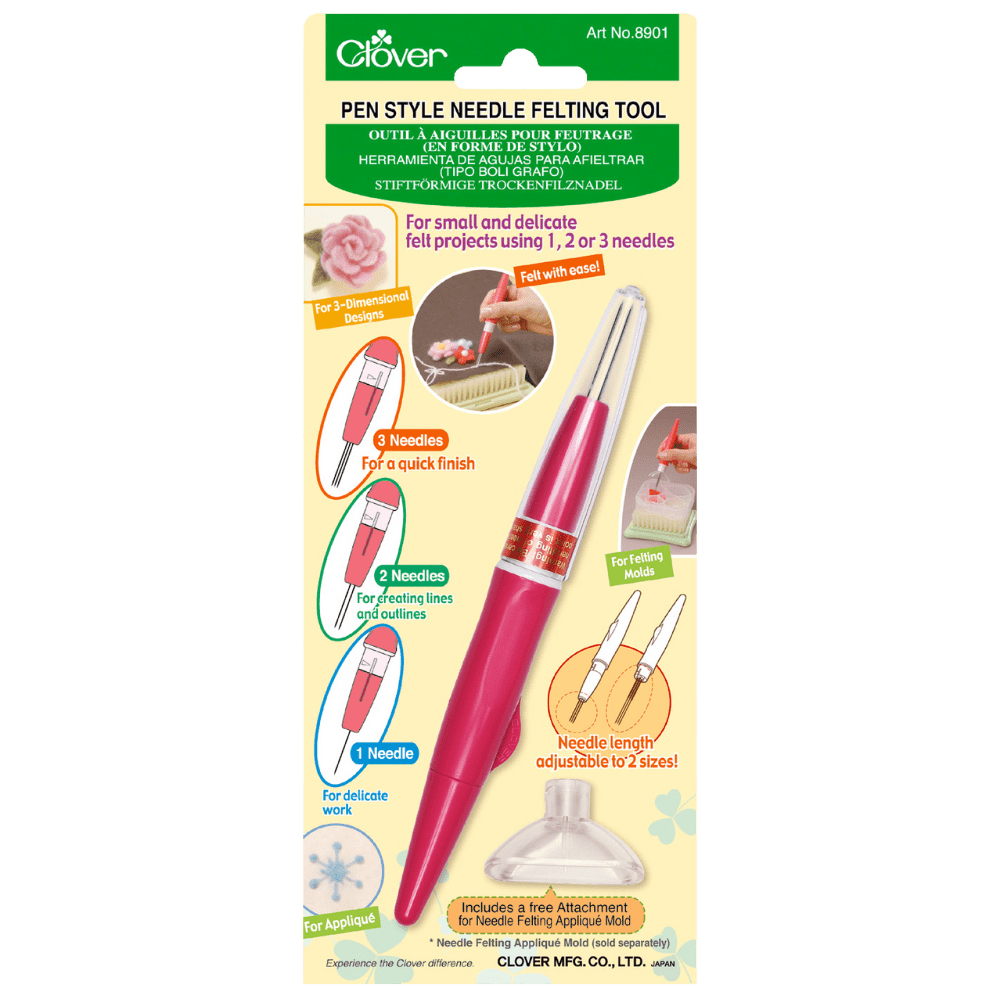 Clover Punch Needle Clover | Pen Style Needle Felting Tool