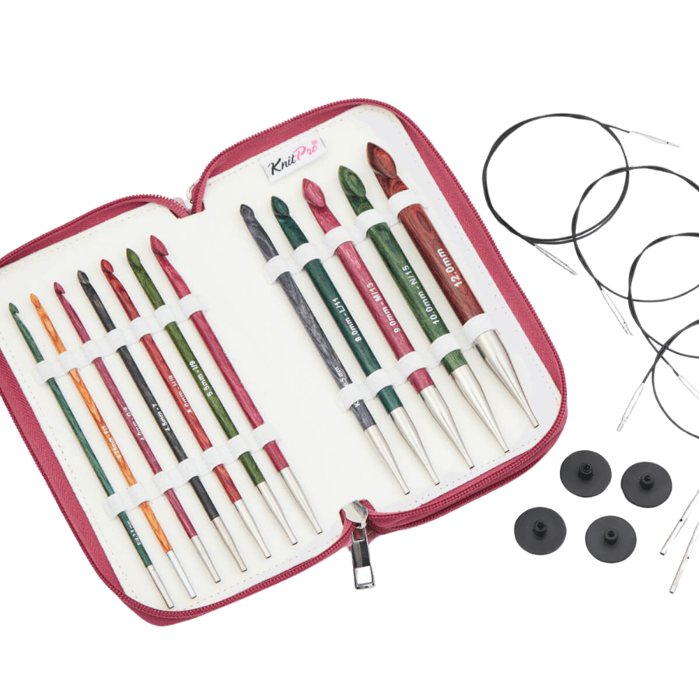 KnitPro Crochet Hooks KnitPro | Dreamz | Afghan / Tunisian Crochet Hook | Grande Set
