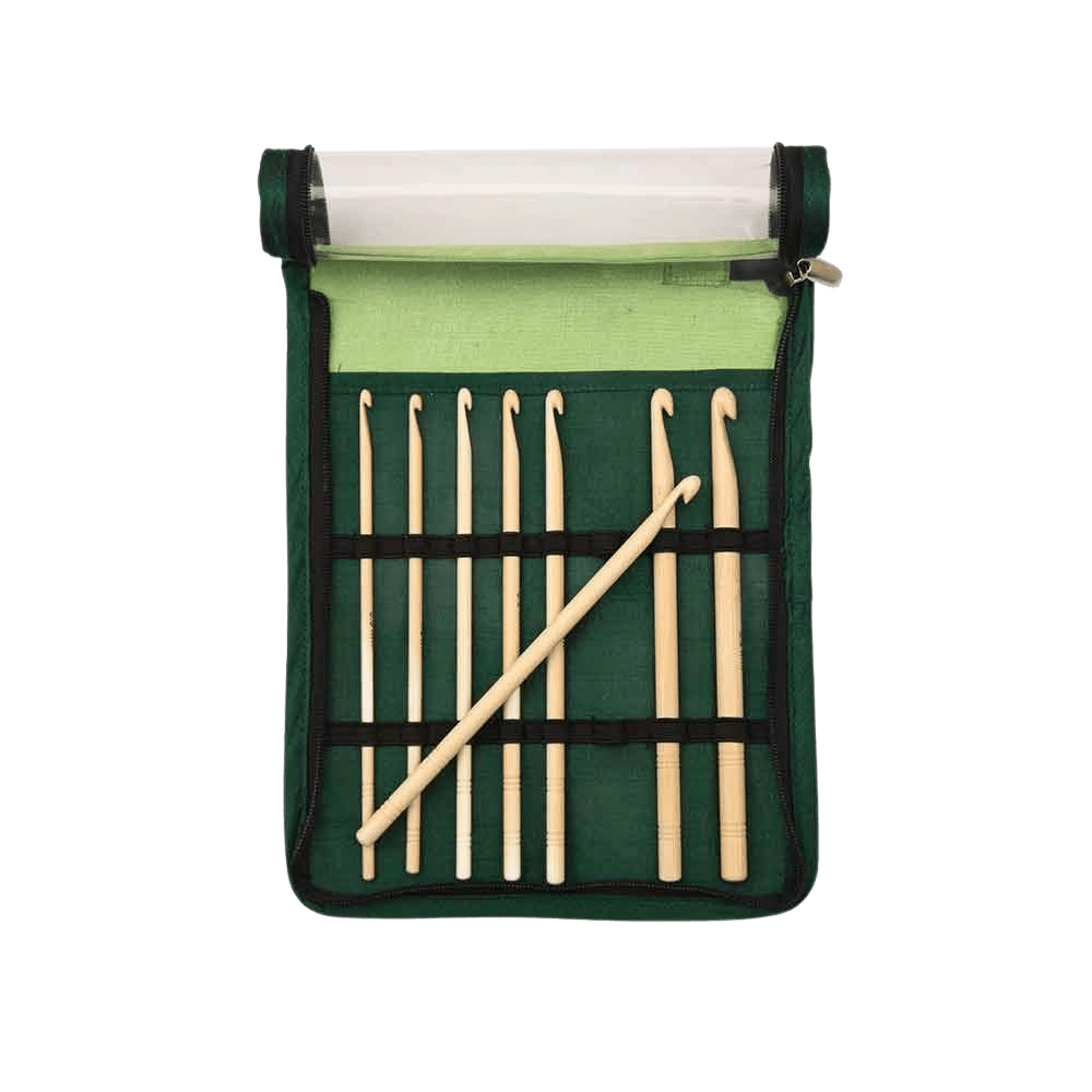 KnitPro Crochet Hooks KnitPro | Japanese Bamboo | Single Ended Crochet Set