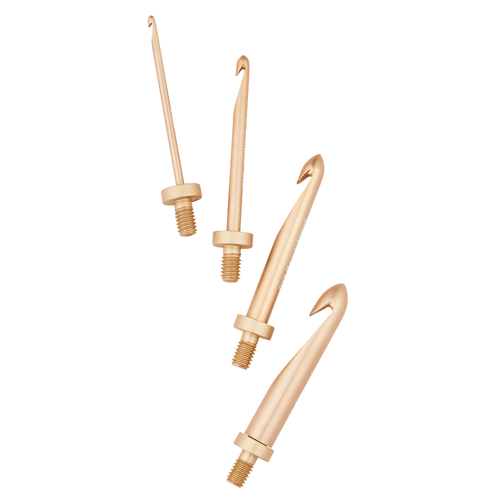 KnitPro Crochet Hooks KnitPro | Oasis | Interchangeable Crochet Hooks | Rose Gold