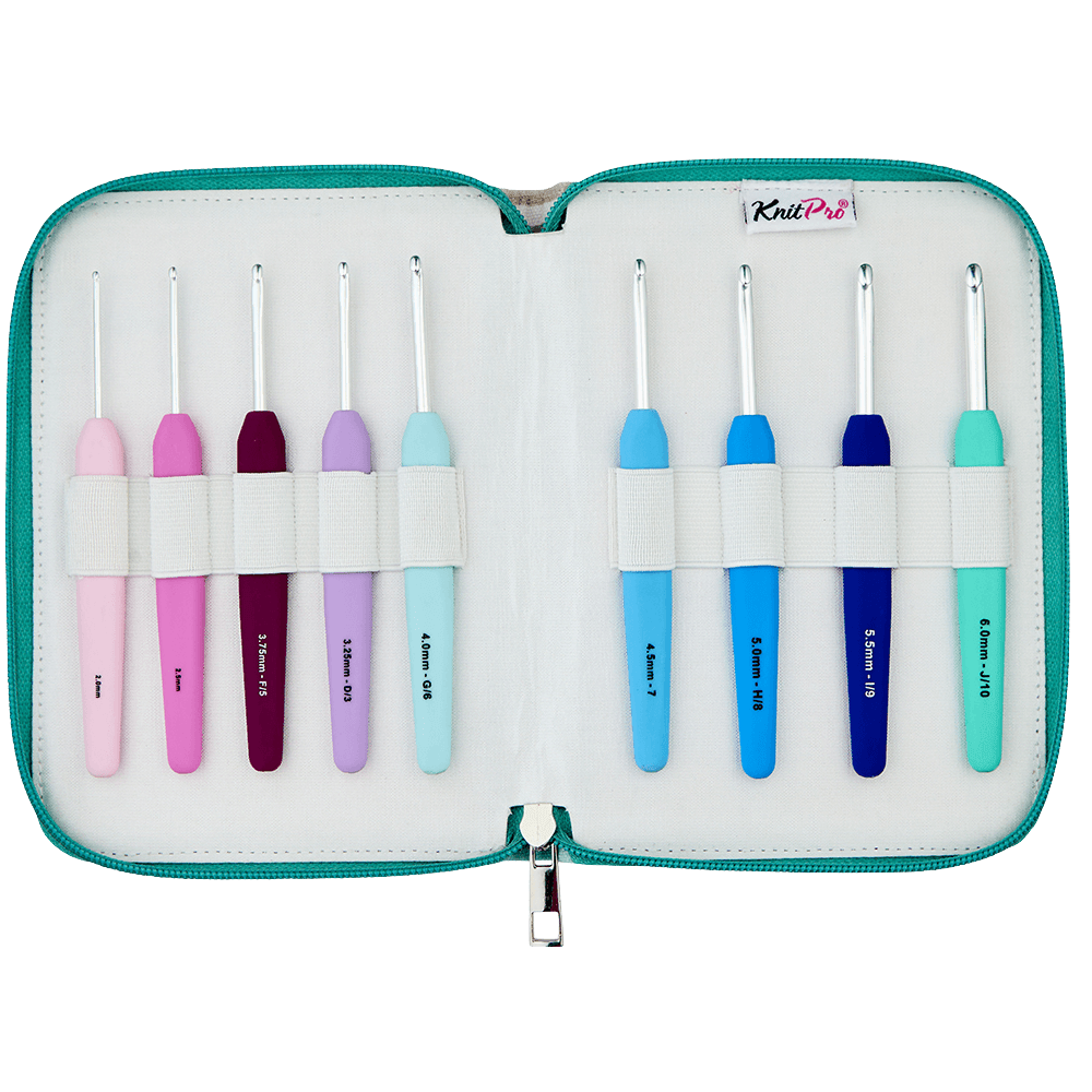 KnitPro Crochet Hooks KnitPro | Waves 2.0 | Crochet Hook Set | Deluxe