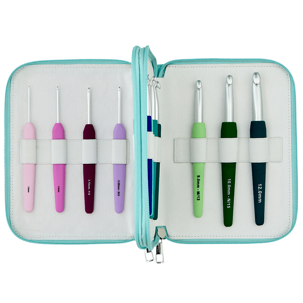 KnitPro Crochet Hooks KnitPro | Waves 2.0 | Crochet Hook Set | Grande