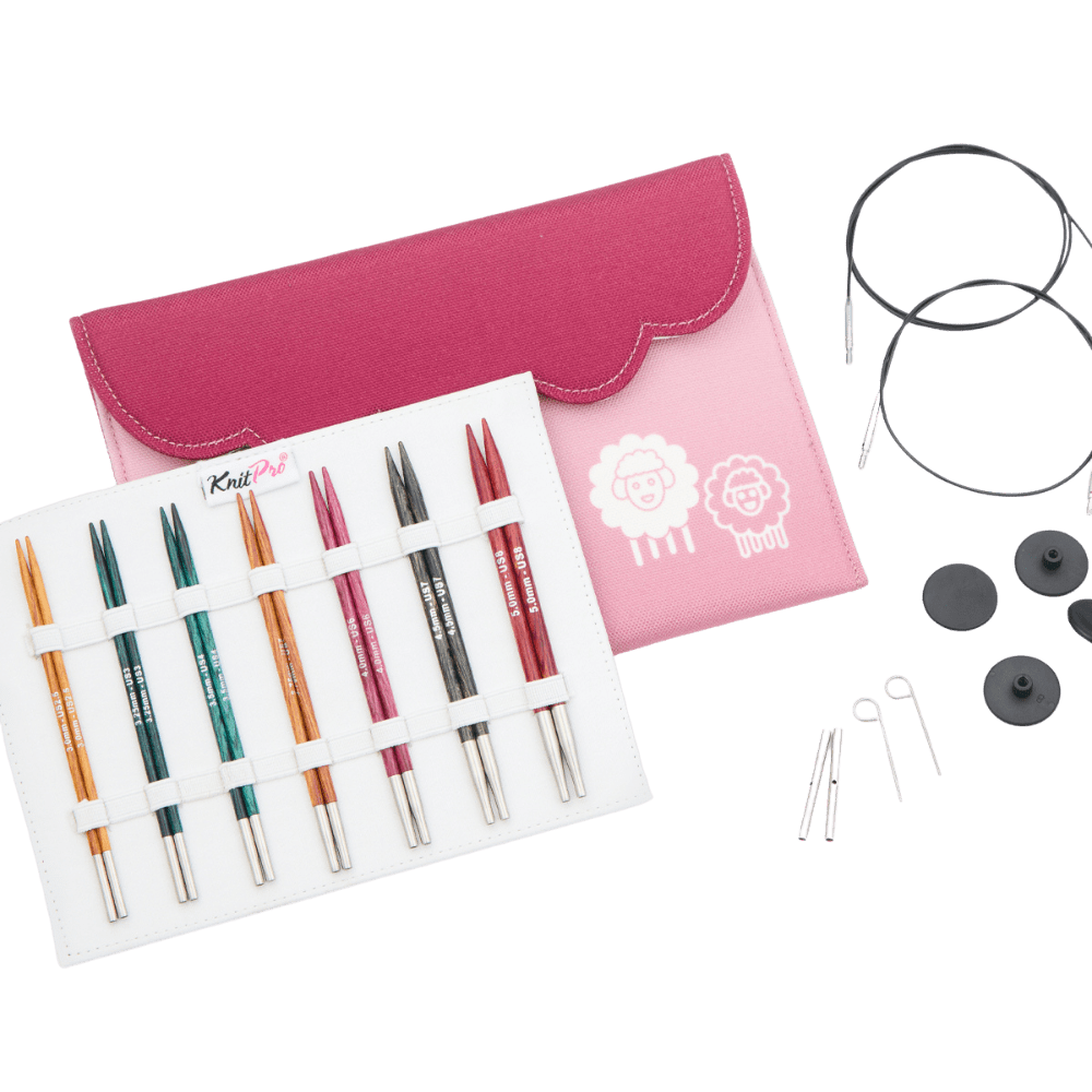 KnitPro Knitting Needles KnitPro | Dreamz | Interchangeable Knitting Needle Tips 13cm | Midi Set
