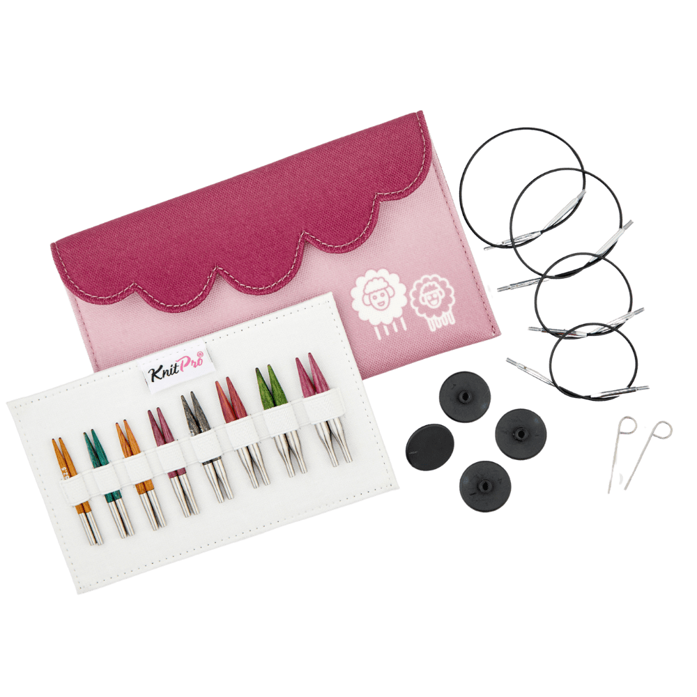 KnitPro Knitting Needles KnitPro | Dreamz | Interchangeable Knitting Needle Tips 5cm | Mini Set