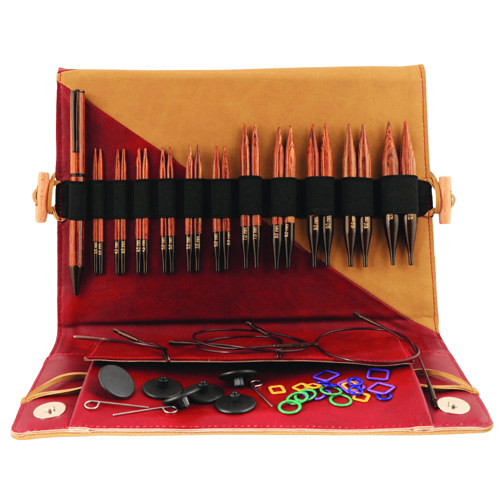 KnitPro Knitting Needles KnitPro | Ginger | 10cm Interchangeable Circular Knitting Needle | Grande Set