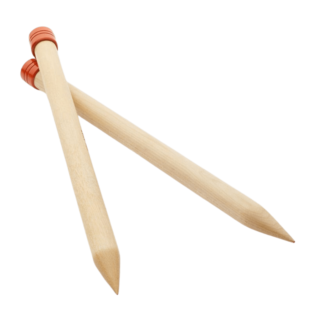 KnitPro Knitting Needles KnitPro | Jumbo Wood | Single Pointed Knitting Needles