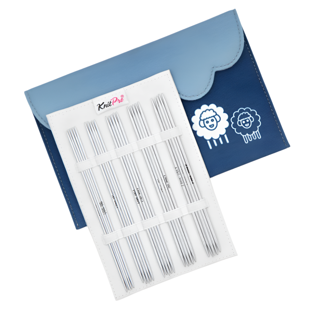 KnitPro Knitting Needles KnitPro | Nova | 15cm Double Pointed Knitting Needles DPN's | Delux Set