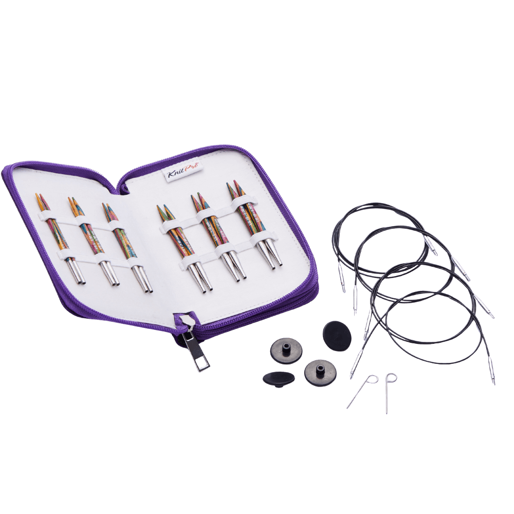 KnitPro Knitting Needles KnitPro | Symfonie | Deluxe 10cm Special Interchangeable Circular Knitting Needle Set