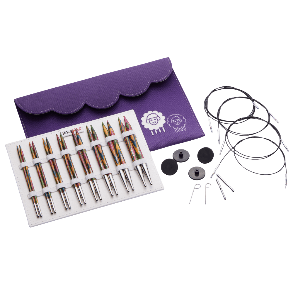 KnitPro Knitting Needles KnitPro | Symfonie | Deluxe 13cm Interchangeable Circular Knitting Needle Set