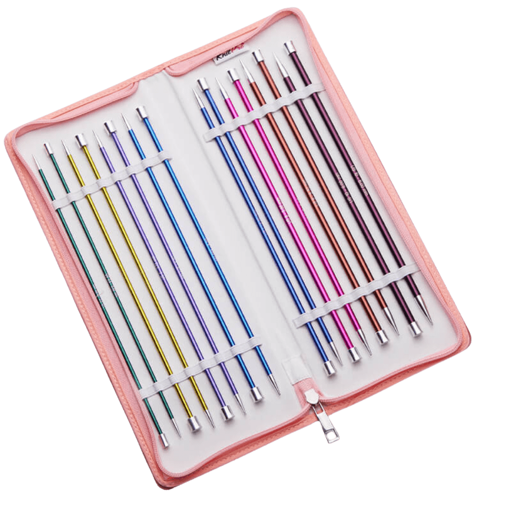 KnitPro Knitting Needles KnitPro | Zing | Single Pointed Knitting Needle Grande Set | 25cm