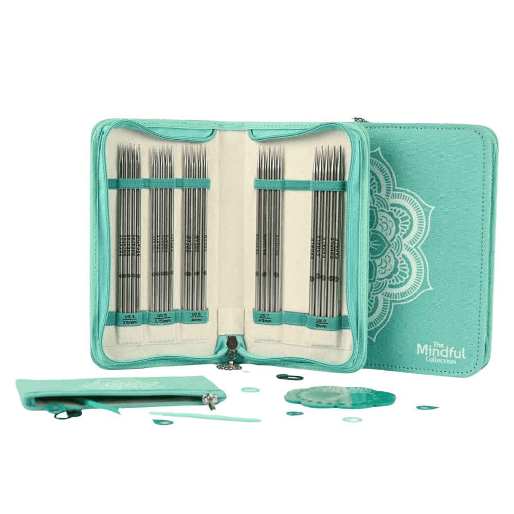 KnitPro Knitting Needles The Mindful Collection | Compassion | Double Pointed Knitting Needle Set