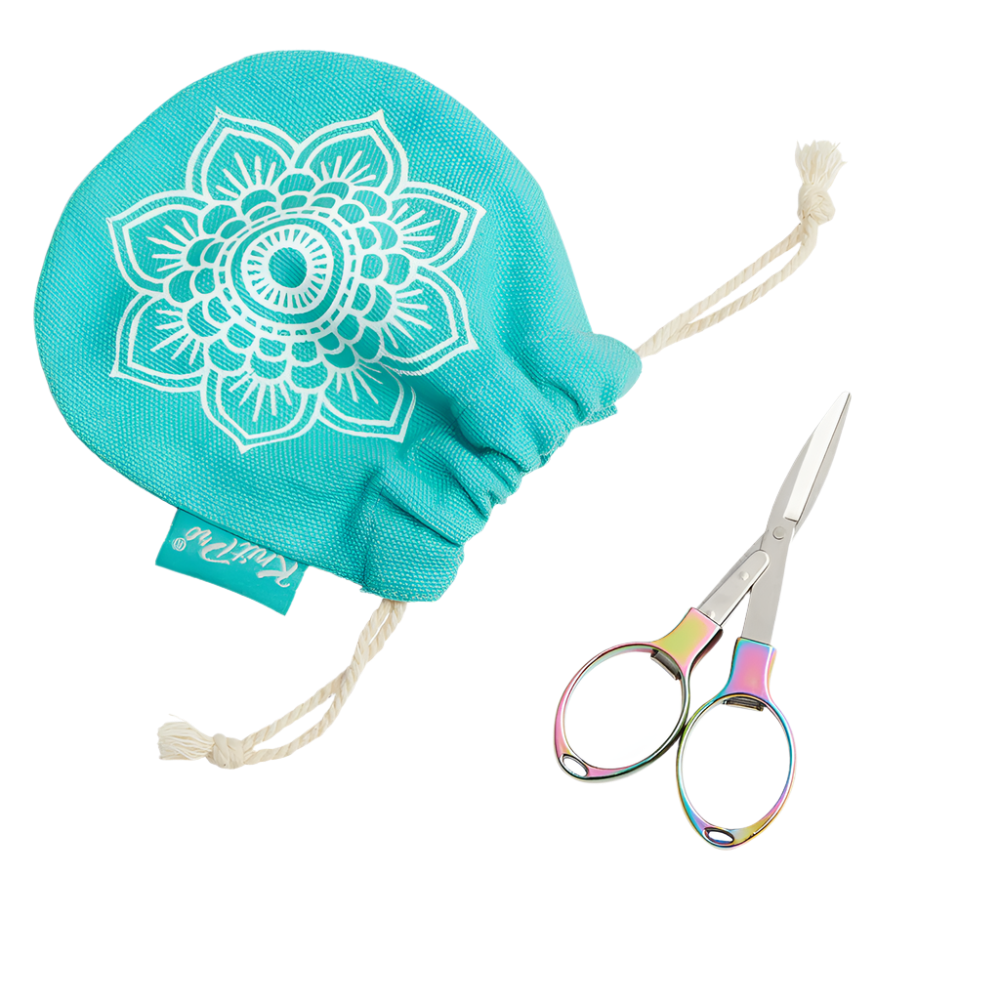 KnitPro Knitting Needles The Mindful Collection | Rainbow Folding Scissors