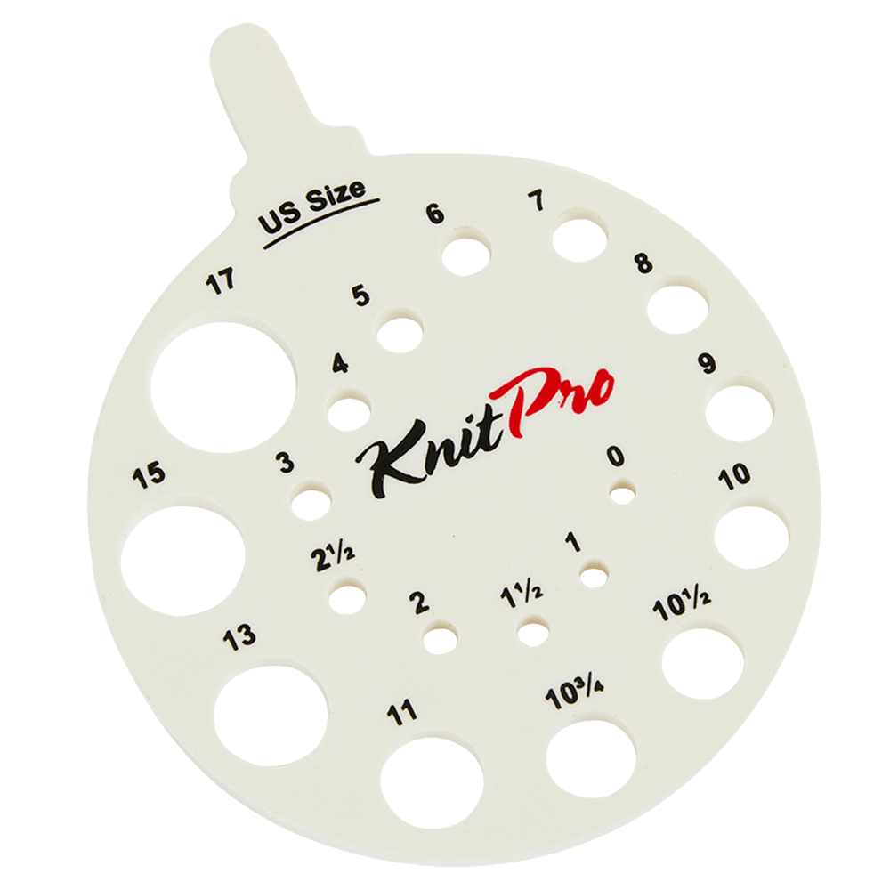 KnitPro needle gague Ivy KnitPro | Needle View Sizer - Round