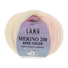 Lang Yarns Baby Wool Multicolour Rose / Blue / Yellow LANGYARNS | Baby Yarn | MERINO 200 BÉBÉ COLOUR | 4-Ply | 155