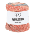 Lang Yarns Knitting Pattern 62 - 2 balls / rose/lilac/orange 1088.0013 Sweater Pattern Bundle in QUATTRO DEGRADE by LANGYARNS | Punto 56-003