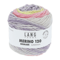 Lang Yarns Knitting Pattern 98-104 - 4 balls / rose/yellow 37.0015 Vest Pattern Bundle in Merino 120 Dégradé by LANGYARNS | Punto 53-005