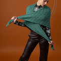 Lang Yarns Knitting Pattern ADELA Triangular shawl Pattern Bundle in Alpaca Soxx 6ply by LANGYARNS | Punto 76-001