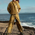 Lang Yarns Knitting Pattern AINE Scarf Pattern Bundle in Donegal Woolen Spun by LANGYARNS | Punto 87-081