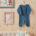 Lang Yarns Knitting Pattern ANGEL Overalls Pattern Bundle in Merino 200 Bébé by LANGYARNS | Punto 80-001
