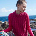 Lang Yarns Knitting Pattern AQUA SPLASH Slipover Pattern Bundle in GLORY by LANGYARNS | WOOLADDICTS #11-011