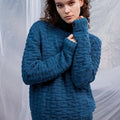 Lang Yarns Knitting Pattern ASHLEY Sweater Pattern Bundle in Merino 120 by LANGYARNS | Fatto a Mano 286-081