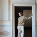 Lang Yarns Knitting Pattern BARBARA Short-sleeve sweater Pattern Bundle in Baby Cotton by LANGYARNS | Punto 92-005