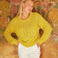Lang Yarns Knitting Pattern BLISSFUL BUTTERFLY Sweater Pattern Bundle in PRIDE by LANGYARNS | WOOLADDICTS #10-003