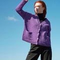 Lang Yarns Knitting Pattern BRENNA Cardigan Pattern Bundle in Donegal Woolen Spun by LANGYARNS | Punto 87-148