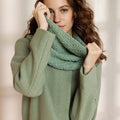 Lang Yarns Knitting Pattern BRIONNA Loop Pattern Bundle in CASHMERE PREMIUM by LANGYARNS | Punto 78-007