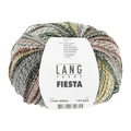 Lang Yarns Knitting Pattern ca 28x20 cm - 4 balls / yellow/copper/grey/aqua 1160.0006 Tracie Crochet Bag Pattern Bundle in Fiesta by LANGYARNS | Fatto a Mano 288-022