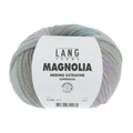 Lang Yarns Knitting Pattern ca 61 x 160 cm - 6 balls / blue/beige/lilac 1145.0007 FARAH Shawl Pattern Bundle in Magnolia by LANGYARNS | Punto 74-009