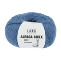 Lang Yarns Knitting Pattern ca 67 x 183 cm - 3 balls / light blue mélange 1062.0020 CADENCE Triangular shawl Pattern Bundle in Alpaca Soxx 4ply by LANGYARNS | Punto 76-009