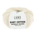 Lang Yarns Knitting Pattern ca 80 x 90 cm - 8 balls / IVORY 1157.0001 LOKI Baby blanket Pattern Bundle in Baby Cotton Naturally Colored by LANGYARNS | Punto 83-021