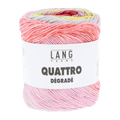 Lang Yarns Knitting Pattern ca 89 x 72 cm - 5 balls / yellow/purple/turquoise 1088.0012 Blanket Pattern Bundle in QUATTRO DEGRADE by LANGYARNS | Punto 56-001