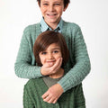 Lang Yarns Knitting Pattern Cardigan Pattern Bundle in ATLANTIS by LANGYARNS | Punto 41-021