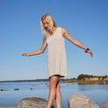 Lang Yarns Knitting Pattern CATRINE Tunic Pattern Bundle in Cotton Tweed by LANGYARNS | Punto 90-003