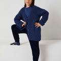Lang Yarns Knitting Pattern Child's cardigan Pattern Bundle in ATLANTIS by LANGYARNS | Punto 41-020