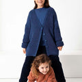 Lang Yarns Knitting Pattern Child's cardigan Pattern Bundle in ATLANTIS by LANGYARNS | Punto 41-020
