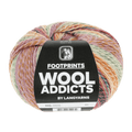 Lang Yarns Knitting Pattern DG - 1 balls / orange/lilac/green 1115.0015 WANDERLUST Hat Pattern Bundle in Footprints by LANGYARNS | WOOLADDICTS #14-036