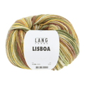 Lang Yarns Knitting Pattern DG - 1 balls / yellow/olive/brown/orange 1156.0005 CINDY Hat Pattern Bundle in Lisboa by LANGYARNS | Punto 82-012