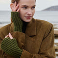Lang Yarns Knitting Pattern DIVERGING TRAILS Wristwarmers Pattern Bundle in Promise by LANGYARNS | WOOLADDICTS #15-043