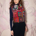 Lang Yarns Knitting Pattern DOLLY Collar Pattern Bundle in Cloud by LANGYARNS | Punto 73-007