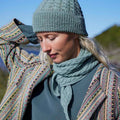 Lang Yarns Knitting Pattern ELIN Hat Pattern Bundle in Cashmere Extra Lace by LANGYARNS | Punto 94-003